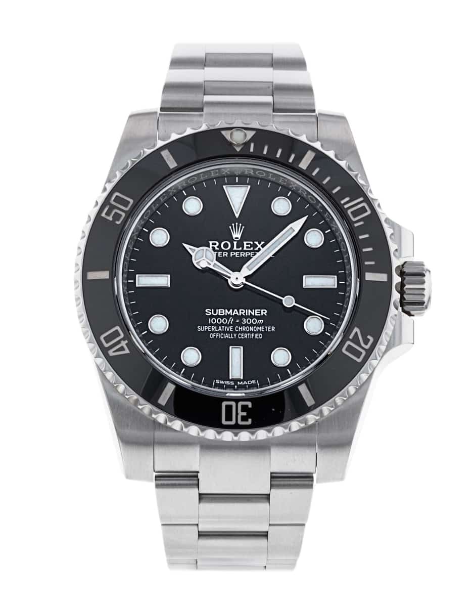 Rolex Submariner 114060 Black Dial Bracelet Strap